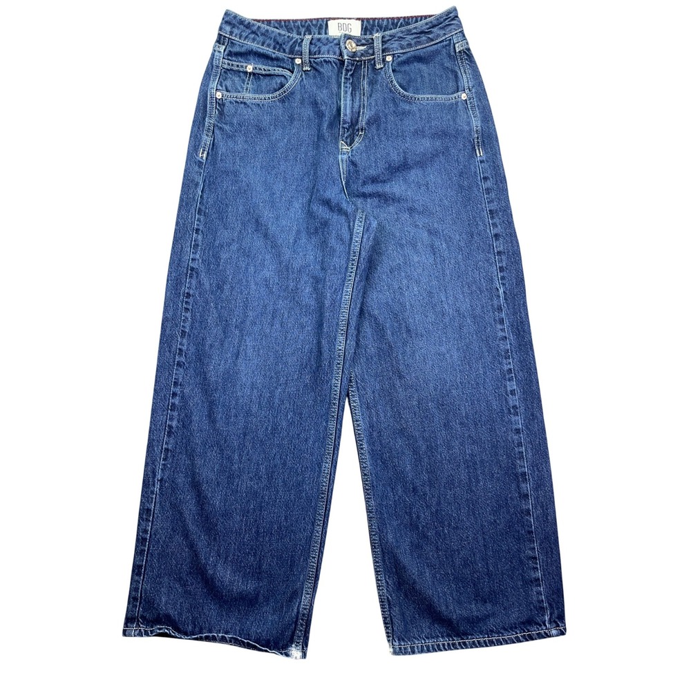 BDG Sustain Wide Leg Jeans High Waisted Denim 27W Fits‎ 30" Urban Outfitters